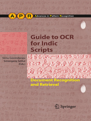 cover image of Guide to OCR for Indic Scripts